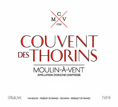 Chateau du Moulin-a-Vent Couvent des Thorins 2020 - 750ml