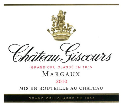 Chateau Giscours Margaux 2010 - 750ml