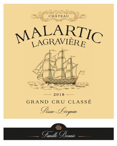 Chateau Malartic-Lagraviere 2018 - 750ml