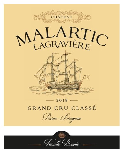 Chateau Malartic-Lagraviere 2018 - 750ml