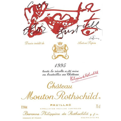 Chateau Mouton Rothschild Pauillac 1995 - 750ml