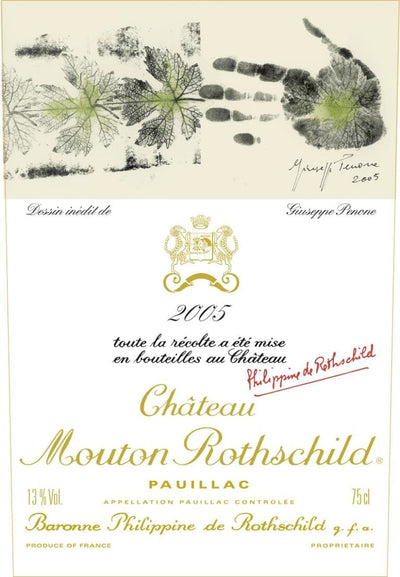 Chateau Mouton Rothschild Pauillac 2005 - 750ml