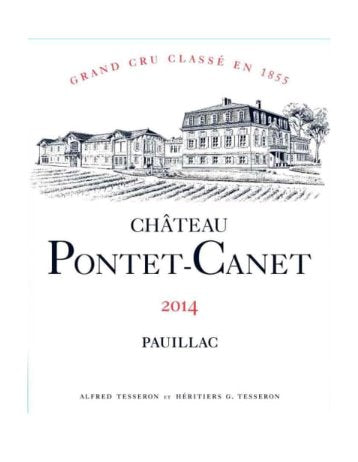 Chateau Pontet Canet Pauillac 2014 - 750ml