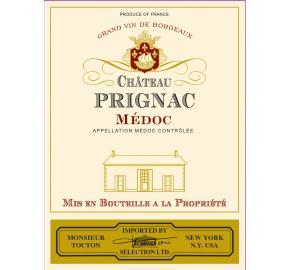 Chateau Prignac Bordeaux Medoc 2018 - 750ml
