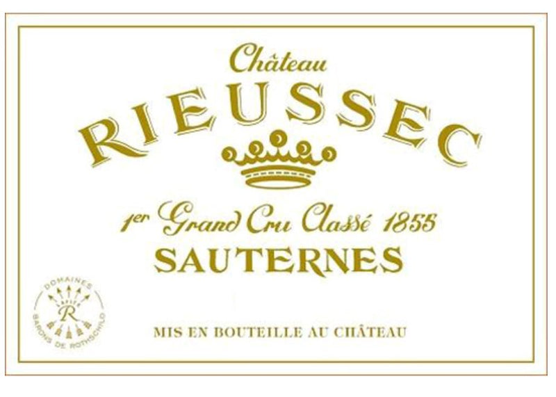 Chateau Rieussec Sauternes 2016 - 357ml