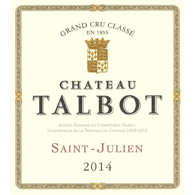 Chateau Talbot St. Julien 2014 - 750ml