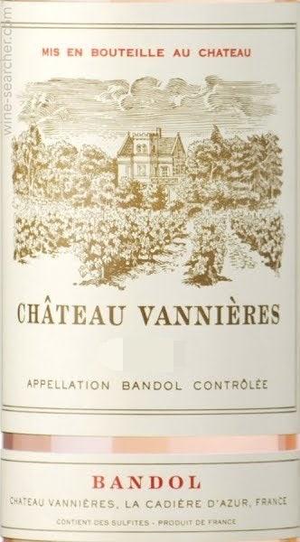 Chateau Vannieres Bandol Rose 2020 - 750ml