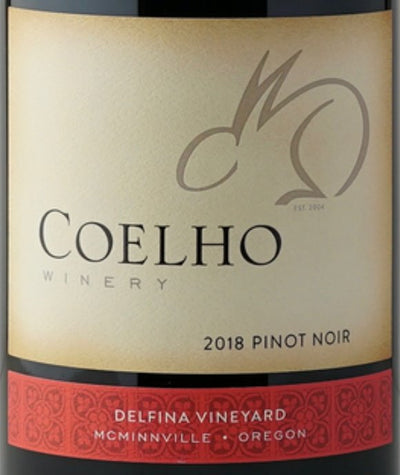 Coelho 'Delfina Vineyard' Pinot Noir Willamette 2018 - 750ml
