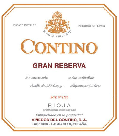 Contino Gran Reserva Rioja 2016 - 750ml