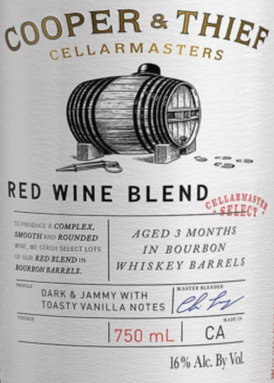 Cooper & Thief Bourbon Barrel Aged Red Blend 2021 - 750ml