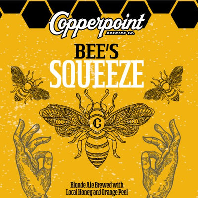 Copperpoint Bee's Squeeze Blonde Ale - 1can