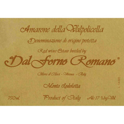 Dal Forno Romano Monte Lodoletta Amarone 2008 - 750ml