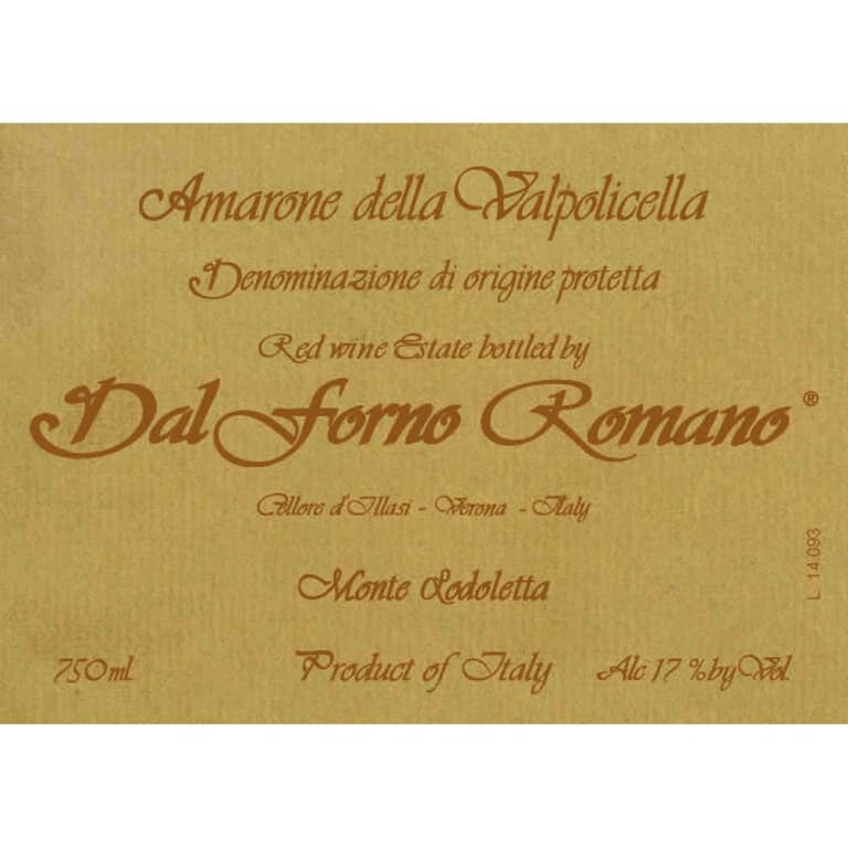 Dal Forno Romano Monte Lodoletta Amarone della Valpolicella 2006 - 750ml