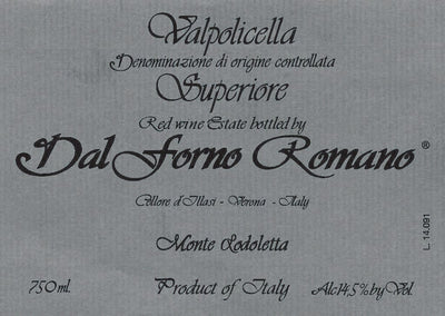 Dal Forno Romano Valpolicella Superiore 2012 - 750ml