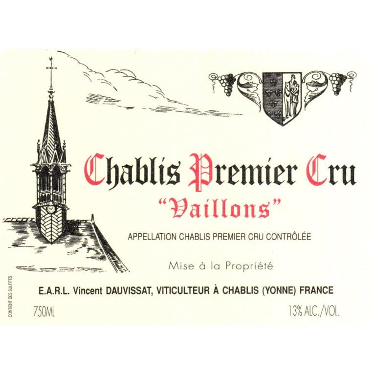 Dauvissat Chablis 1er Vaillon 2017 - 750ml