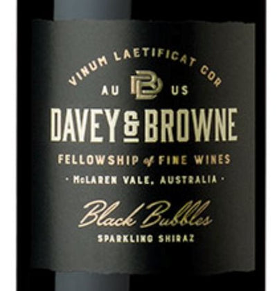 Davey & Browne Black Bubbles Sparkling Shiraz NV - 750ml