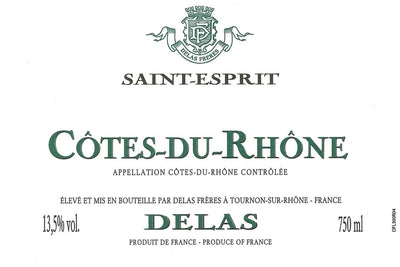 Delas Saint-Esprit Cotes du Rhone Blanc 2021 - 750ml