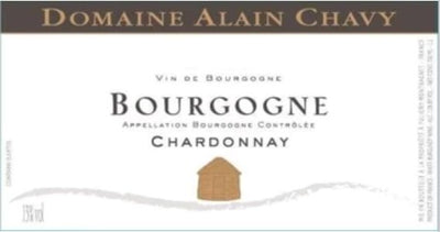 Domaine Alain Chavy Bourgogne Blanc 2021 - 750ml