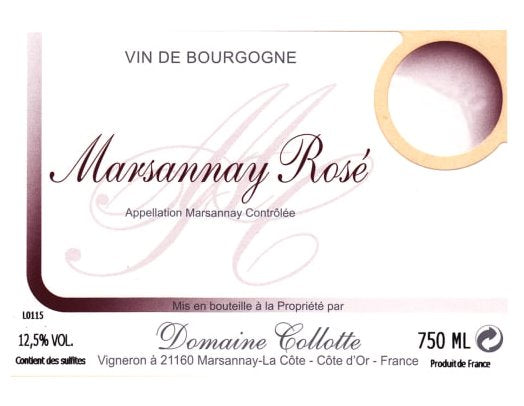 Domaine Collotte Marsannay Rose 2022 - 750ml