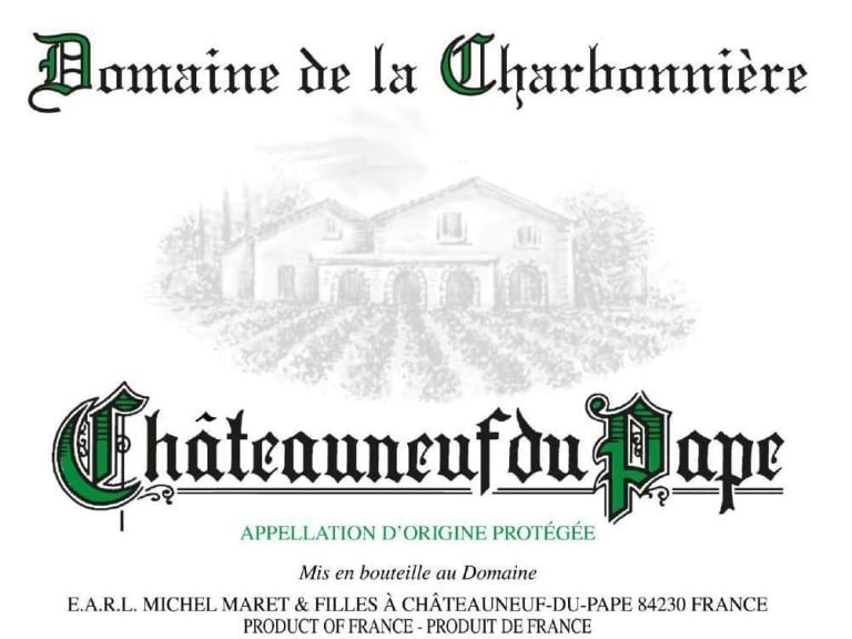 Domaine de la Charbonniere Chateauneuf du Pape Blanc 2020 - 750ml