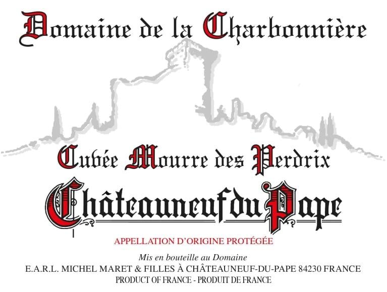Domaine de la Charbonniere Chateauneuf du Pape 'Mourre des Perdrix' 2017 - 750ml