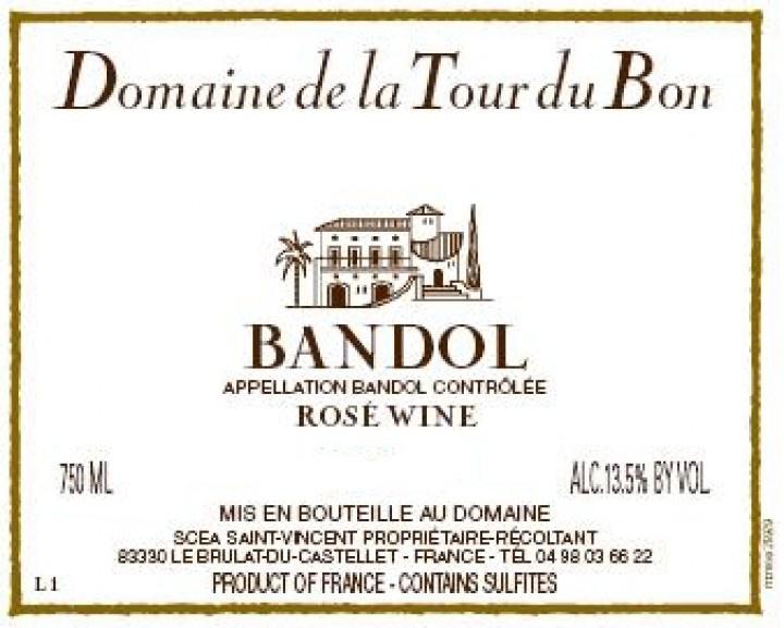 Domaine de la Tour du Bon Bandol Rose 2020 - 750ml