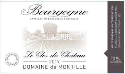 Domaine de Montille 'Le Clos du Chateau' Bourgogne Blanc 2019 - 750ml