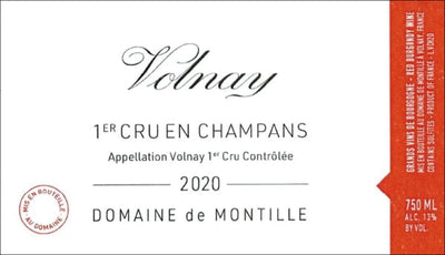 Domaine de Montille Volnay En Champans Premier Cru 2020 - 750ml