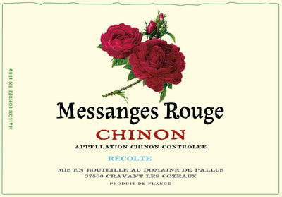 Domaine de Pallus 'Messanges Rouge' Chinon 2019 - 750ml