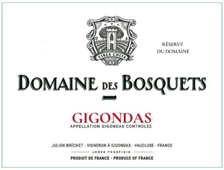 Domaine des Bosquets Gigondas 2019 - 750ml
