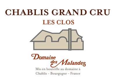 Domaine des Malandes Chablis 'Les Clos' Grand Cru 2020 - 750ml