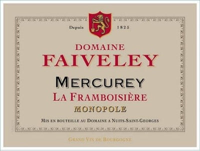 Domaine Faiveley Mercurey La Framboisiere Monopole 2019 - 750ml