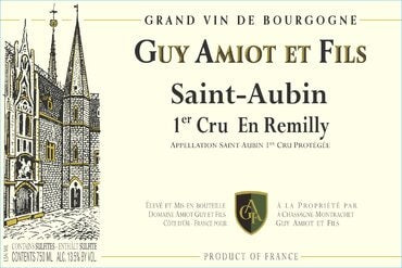 Domaine Guy Amiot Saint Aubin 1er Cru En Remilly 2020 - 750ml