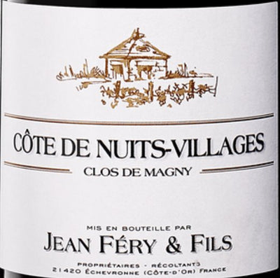 Domaine Jean-Fery Cote de Nuits Villages Le Clos de Magny 2020 - 750ml