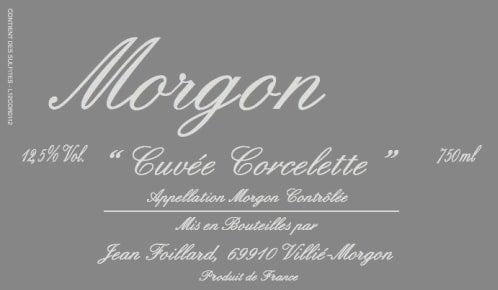 Domaine Jean Foillard Morgon &