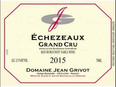 Domaine Jean Grivot Echézeaux 2015 - 750ml