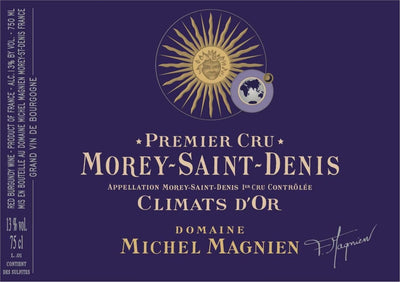Domaine Michel Magnien Morey Saint Denis Climats d'Or 1er Cru 2018 - 750ml