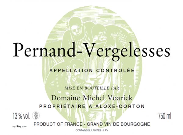 Domaine Michel Voarick Pernand Vergelesses Rouge 2018 - 750ml