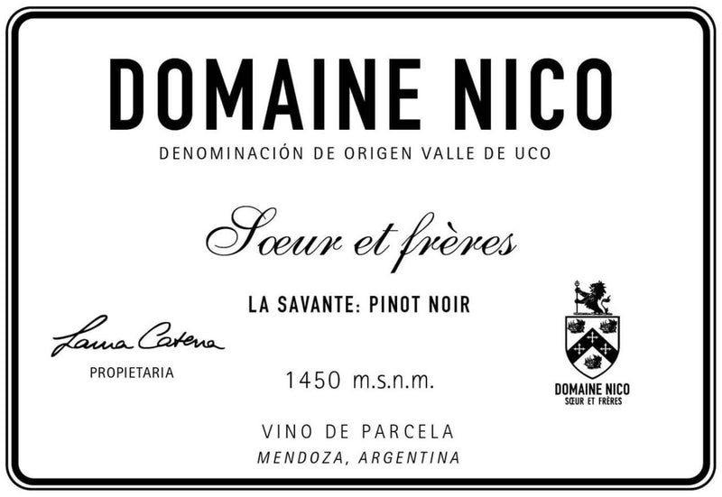 Domaine Nico La Savante Pinot Noir 2018 - 750ml