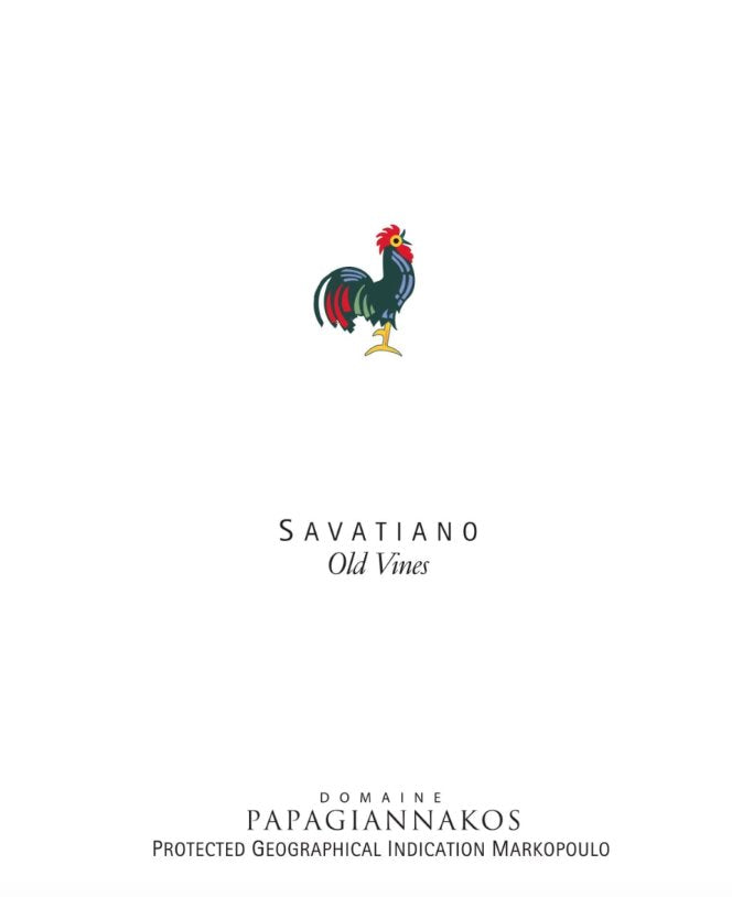 Domaine Papagiannakos Old Vines Savatiano 2022 - 750ml