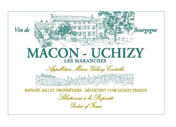 Domaine Raphael Sallet Macon-Uchizy Les Maranches 2022 - 750ml