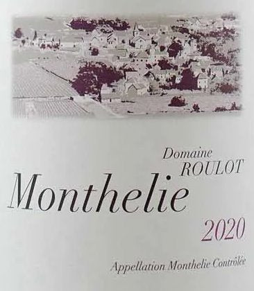 Domaine Roulot Monthelie 2020 - 750ml