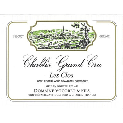 Domaine Vocoret & Fils 'Les Clos' Chablis Grand Cru 2020 - 750ml
