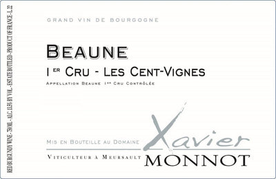Domaine Xavier Monnot Beaune 'Les Cent Vignes' 1er Cru 2017 - 750ml