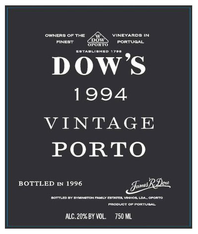 Dow's Vintage Port 1994 - 750ml