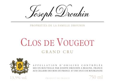 Drouhin Clos de Vougeot Grand Cru Rouge 2018 - 750ml