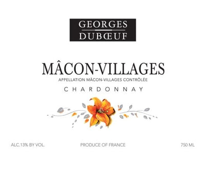 Duboeuf Macon-Villages Chardonnay 2019 - 750ml