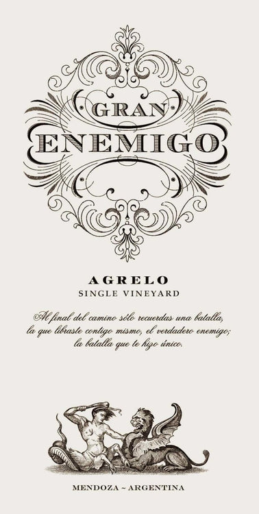 El Enemigo Gran Enemigo 'Agrelo' Single Vineyard 2017 - 750ml