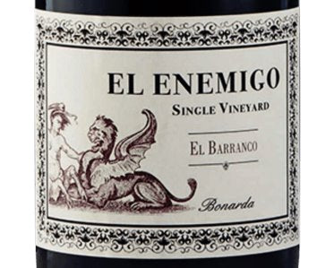 El Enemigo Single Vineyard 'El Barranco' Bonarda 2017 - 750ml