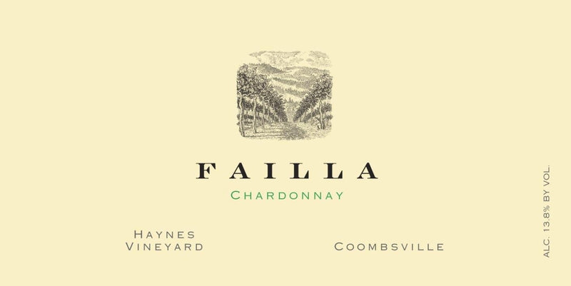 Failla Haynes Vineyard Chardonnay 2019 - 750ml